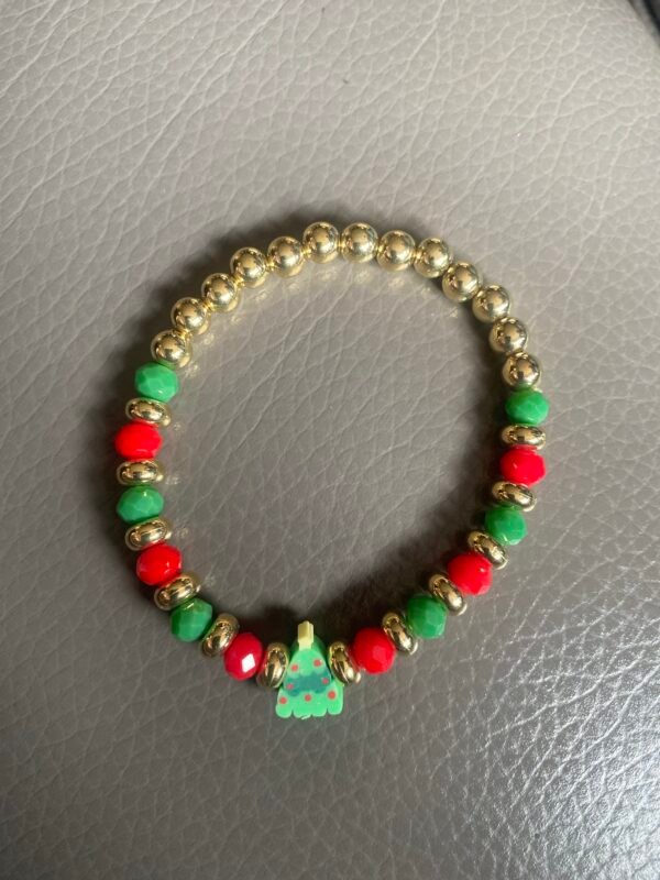 Bracelet sapin de Noël