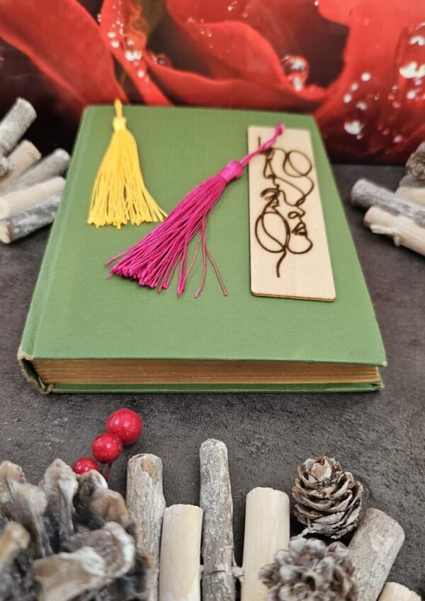 Marque-page personnalisable en bois