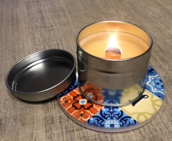 Bougies pot métal