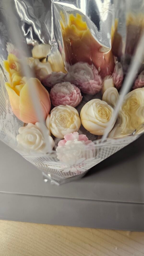 Bouquet de fleurs mandarine